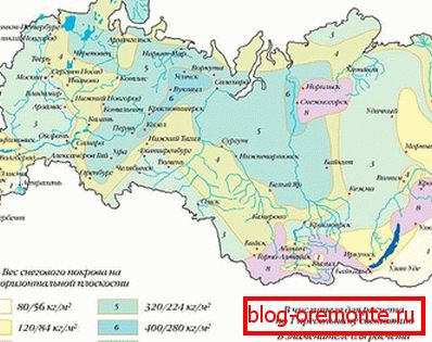 Strefy wg obciążenia śniegiem