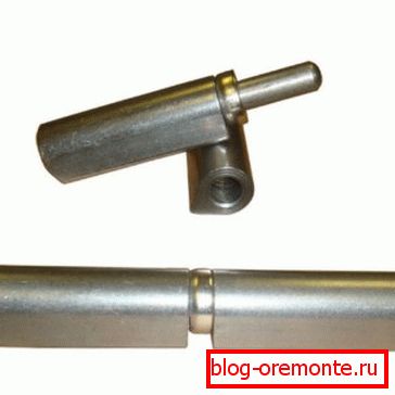 Pętla śrubowa zawiasy do drzwi metalowych