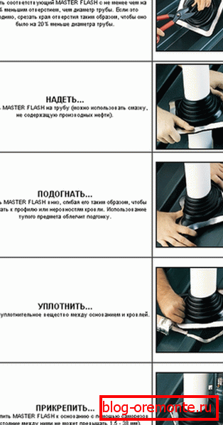 Instrukcja instalacji uszczelka