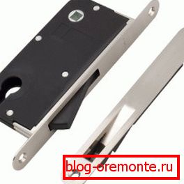 Zamek magnetyczny zamek w drewnianych drzwiach