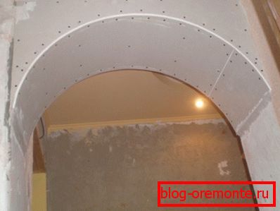 Łuk płyt gipsowo-kartonowych Łuk płyt gipsowo-kartonowych