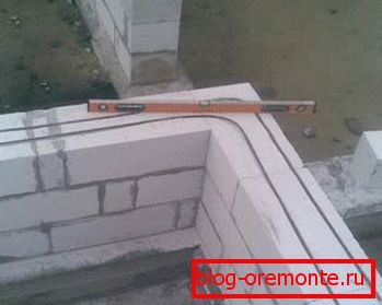 Wzmocnienie кладки из газобетона при строительстве дома Wzmocnienie кладки из газобетона при строительстве дома