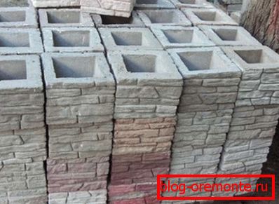 Gotowe do użycia bloki z betonu Gotowe do użycia bloki z betonu