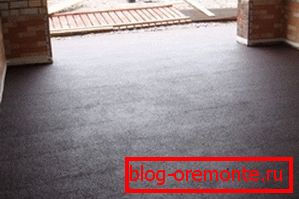 Betonowa podłoga w garażu Betonowa podłoga w garażu