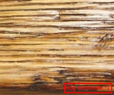 Szczotkowane drewno Szczotkowane drewno