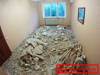 Demontaż podłogi