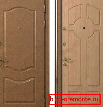 Istnieje wiele opcji zewnętrznego wykończenia stalowych drzwi. stalowe drzwi, jak wybrać