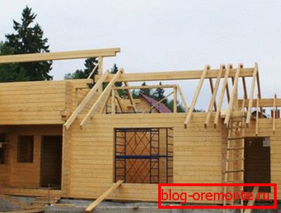 Этапы сборки домов из клееного drewno Этапы сборки домов из клееного drewno