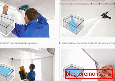 Sufitowe kroki instalacji Sufitowe kroki instalacji