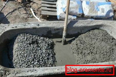 Przygotowanie fotografii mieszanki betonowej Przygotowanie fotografii mieszanki betonowej