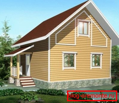 Gotowy projekt domu z bali Gotowy projekt domu z bali