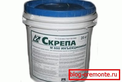 Gotowa kompozycja naprawcza do posadzki betonowej Gotowa kompozycja naprawcza do posadzki betonowej