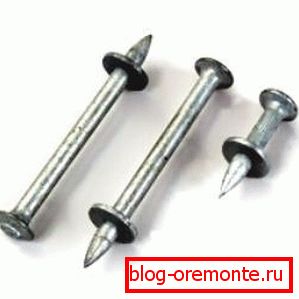 Gwoździe betonowe z tarczą centrującą Gwoździe betonowe z tarczą centrującą