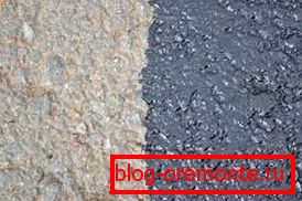 Tak wygląda beton asfaltowy przed i po obróbce. Tak wygląda beton asfaltowy przed i po obróbce.