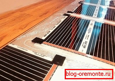 Układanie ogrzewania podłogowego na podczerwień