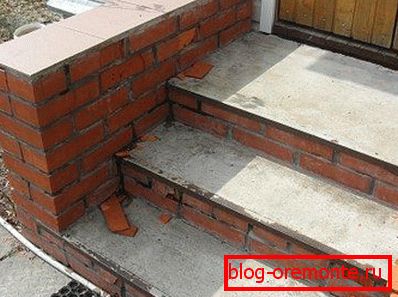ganek z cegły