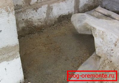 Wyrównana podstawa ganek do wydania