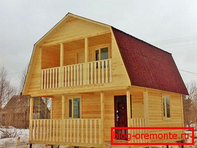 Mansard z balkonem