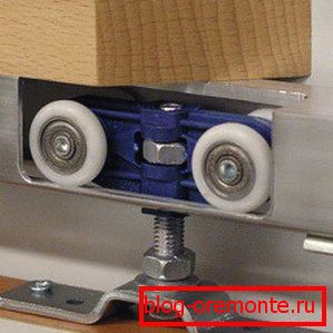 Główny mechanizm przesuwnych drzwi wewnętrznych. mechanizm przesuwny do drzwi wewnętrznych