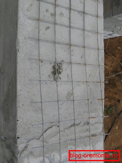Metalowa siatka murarska do gazobetonu Metalowa siatka murarska do gazobetonu