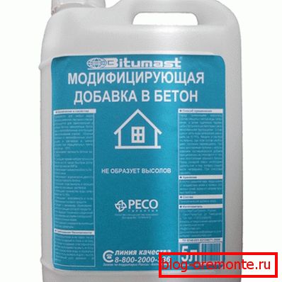 Modyfikator betonu Modyfikator betonu