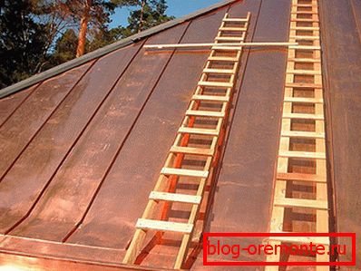 Instalacja blachy miedzianej