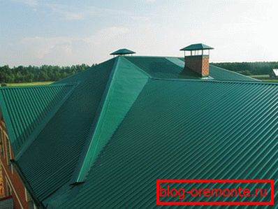 Instalacja профнастила