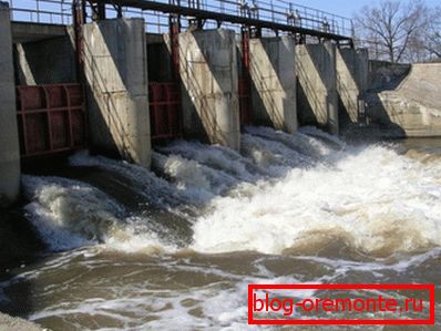 Na zdjęciu - struktura hydrauliczna Na zdjęciu - struktura hydrauliczna