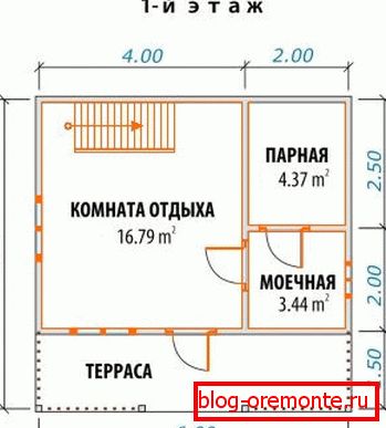 Na zdjęciu - projekty wanny z baru z mansardą. Na zdjęciu - projekty wanny z baru z mansardą.