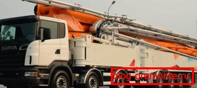 Na zdjęciu - zainstalowana pompa na samochodzie SCANIA Na zdjęciu - zainstalowana pompa na samochodzie SCANIA