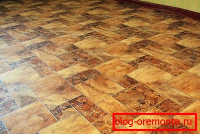 Na linoleum