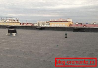 Nie eksploatowany dach płaski