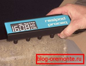 Oznaczenie oporności elektrycznej prototypu Oznaczenie oporności elektrycznej prototypu