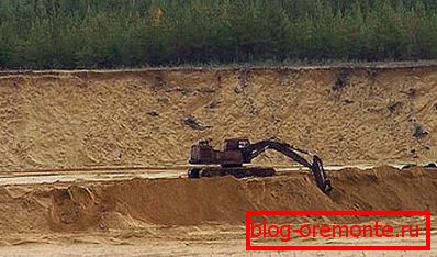 Piaskownia - miejsce wydobywania kruszyw do betonu. Piaskownia - miejsce wydobywania kruszyw do betonu.