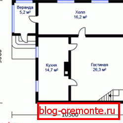 Układ 1. piętro Układ 1. piętro