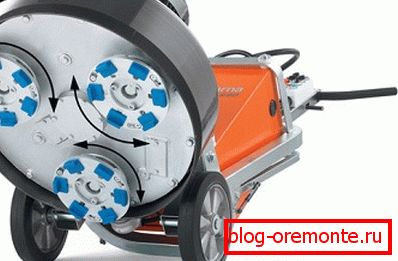 Część robocza szlifierki Część robocza szlifierki