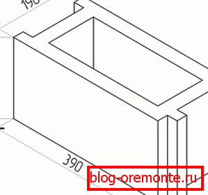 Rozmiary bloków z pianobetonu dla przegród na pióro i wpust Rozmiary bloków z pianobetonu dla przegród na pióro i wpust