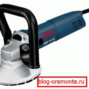 Ręczna szlifierka do betonu od firmy Bosch Ręczna szlifierka do betonu od firmy Bosch