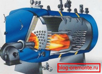 Obwód generatora pary do ogrzewania betonu. Obwód generatora pary do ogrzewania betonu.