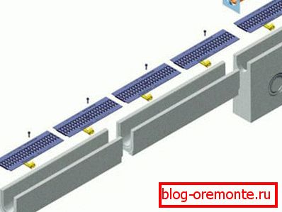 Schemat montażu budowlanego
