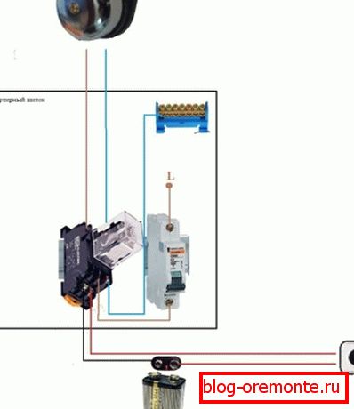 Schemat połączenia baterii z akumulatorem Schemat połączenia baterii z akumulatorem