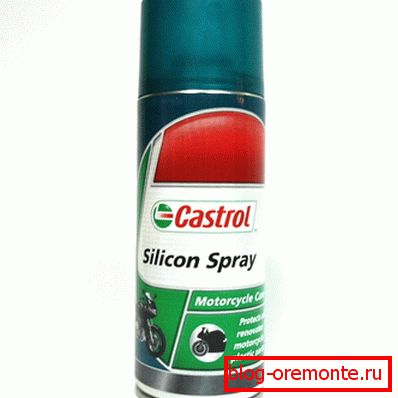 Smar silikonowy jest wygodny w użyciu - jest sprzedawany jako spray Smar silikonowy jest wygodny w użyciu - jest sprzedawany jako spray