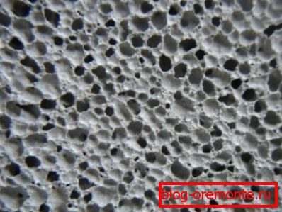 Porowata struktura betonu Porowata struktura betonu