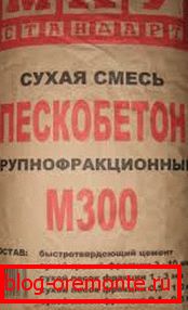 Sucha mieszanka do produkcji betonu. Sucha mieszanka do produkcji betonu.