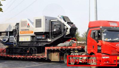 Transport urządzeń mobilnych za pomocą transportu kołowego Transport urządzeń mobilnych za pomocą transportu kołowego