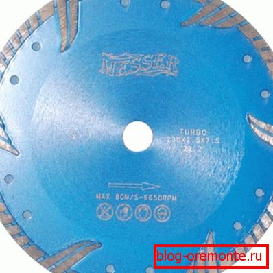 Tarcza diamentowa Turbo Tarcza diamentowa Turbo