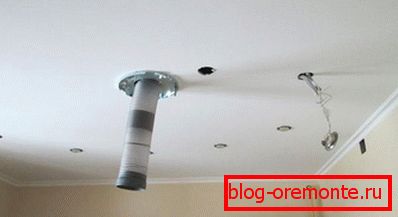 Instalacja kanału wylotowego Instalacja kanału wylotowego