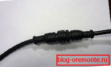 Wodoodporne złącze do oświetlenia ulicznego