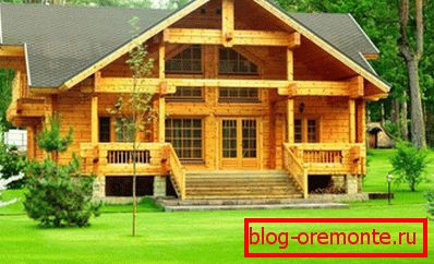 Wygląd domów z drewnianych belek Wygląd domów z drewnianych belek
