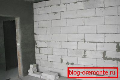 Wewnętrzna ściana z betonu komórkowego Wewnętrzna ściana z betonu komórkowego